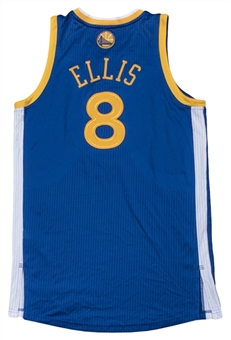 2010 Monta Ellis Game Used & Signed Golden State Warriors Road Jersey (Player LOA & JSA)